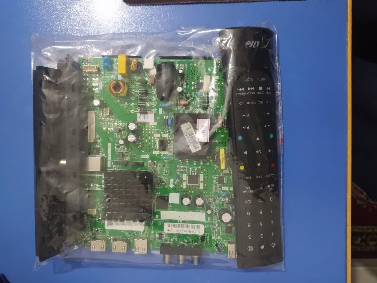 تلویزیون لایف مدل MODEL LI-43SE369  پنل شکسته TV Life  BROCKEN PANEL