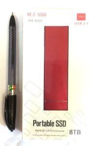 هارد اکسترنال دیجیتال نمونه های اوریجینال مدل Portable ssd ظرفیت 8 ترابایت type-c