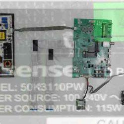 هایسنس HiSENSE پنل شکسته مدل 50K3110PW
