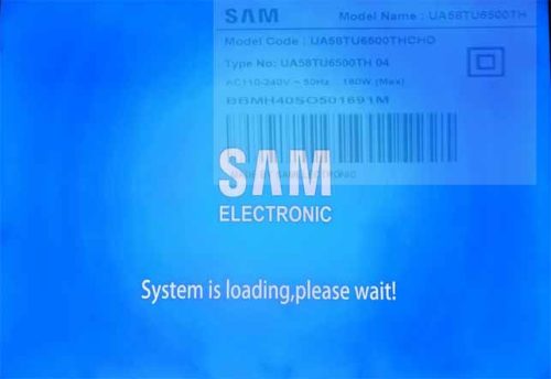 فایل آپدیت تلویزیون سام مدل UA58TU6500TH